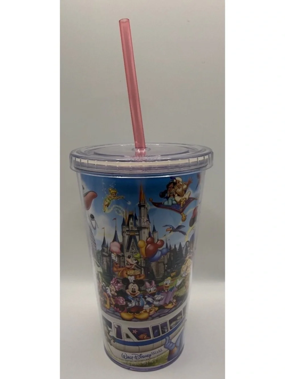 Disney parks Walt Disney World travel tumbler wraparound Disney character